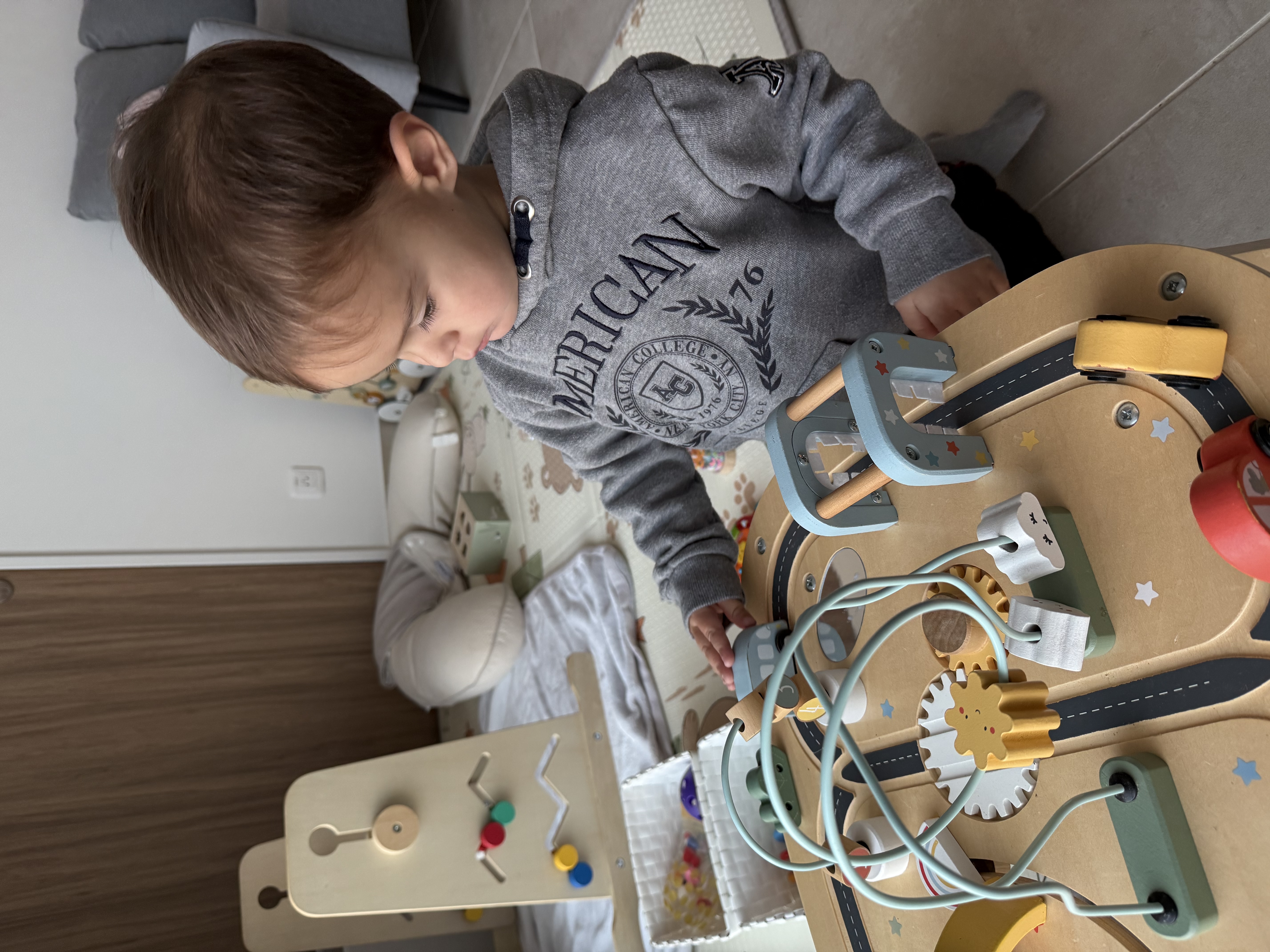 Séance d'éveil et développement de l'enfant